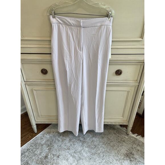 Nwt Rachel‎ Zoe High Waist Lilac Trousers Size 6 - Picture 1 of 10